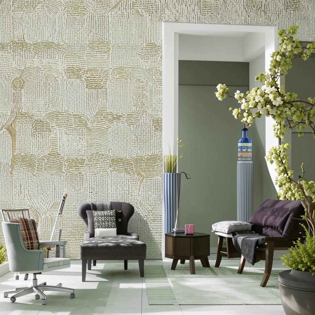 Обои 2025: главные тренды и идеи для интерьера Обои 2025: главные тренды и идеи для интерьера