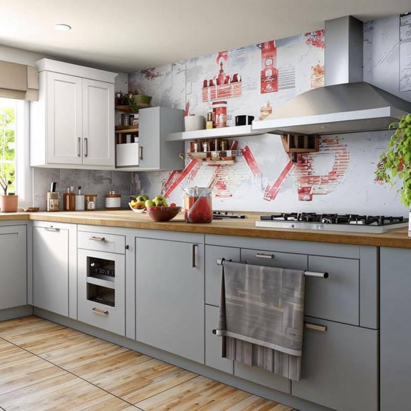 Фотообои на кухню