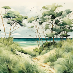 78123-1 Панно AS Creation 265*280, Прибрежная гарига 78123-1 Панно AS Creation 265*280, Прибрежная гарига