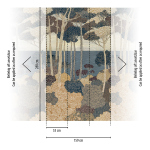 79229-5 Панно AS Creation 159*280, Эхо прибрежного леса